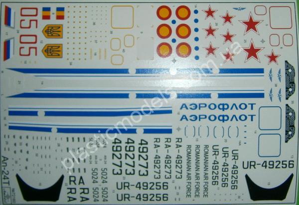 1/72 A-model 72160 Antonov An-24T