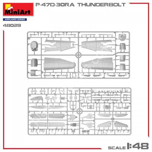 P-47D-30RA Thunderbolt 1/48 MiniArt 48029