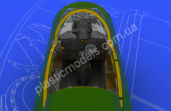 1/48 Eduard 648050 MiG-21BIS interior