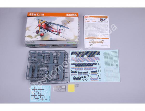 1/48 Eduard 8256 SSW D. III (reedition)