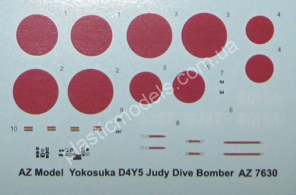 1/72 AZ model 7630 Yokosuka D4Y5 Judy 'IJN Bomber'