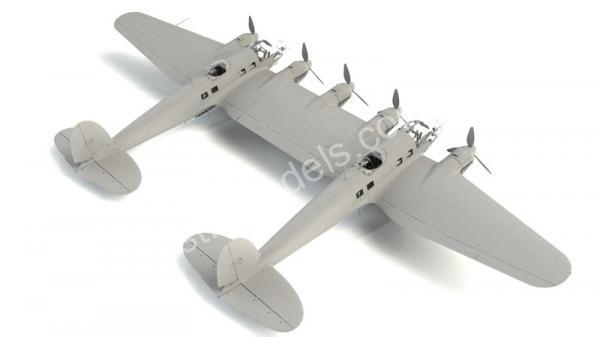 1/48 ICM 48260 He 111Z-1 “Zwilling” German Glider Tug