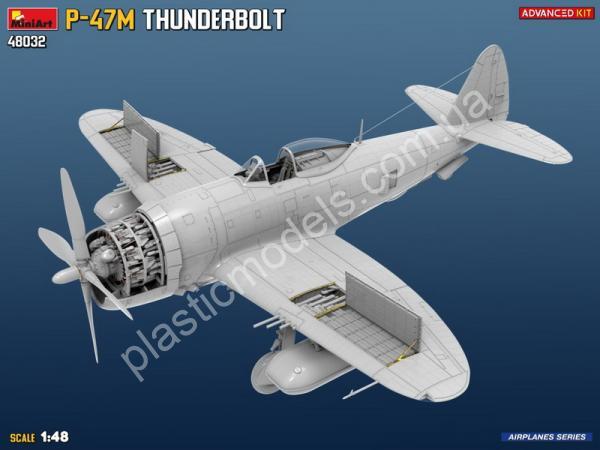 P-47M Thunderbolt. Advanced Kit 1/48 MiniArt 48032