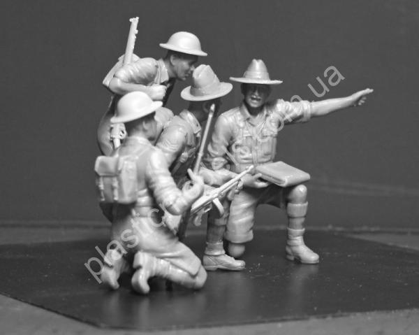 1/35 ICM 35563 Гуркхские стрелки (1944), (4 фигуры)