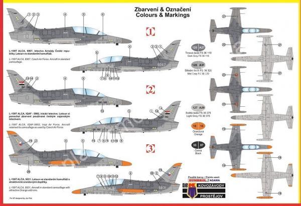 1/72 Kovozavody Prostejov 0114 Aero L-159T Alca