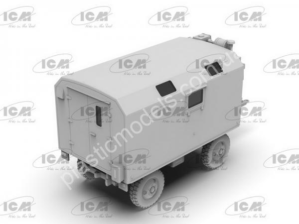 1/72 ICM 72817 ZiL-131 with Trailer Armed Forces of Ukraine