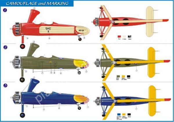 1/48 AZ model 4829 Kellet YG-1A/B U.S. Autogyro