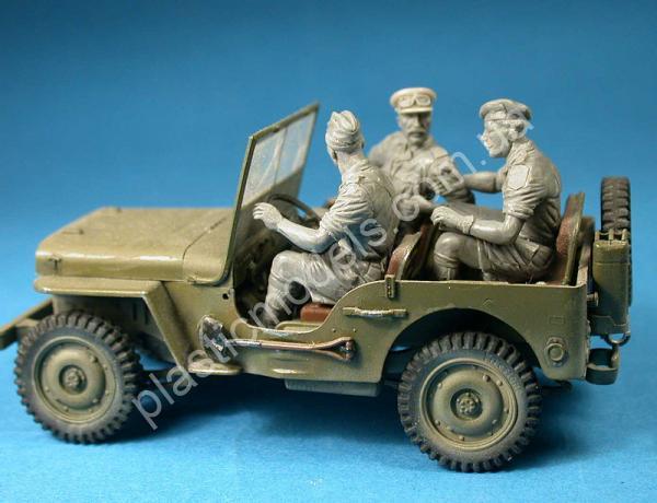 1/35 MiniArt 35051 Britis Jeep crew