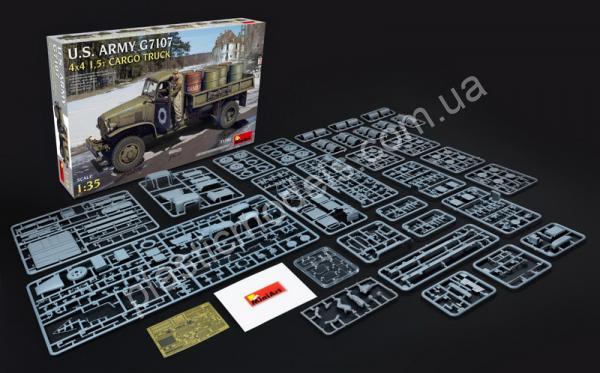 1/35 MiniArt 35380 G7107 U.S. Army Cargo Truck 4X4 1.5t
