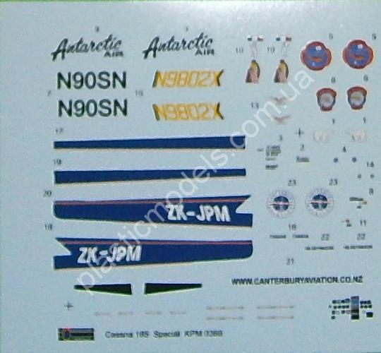 1/72 Kovozavody Prostejov 0366 Cessna C-185 Skywagon 
