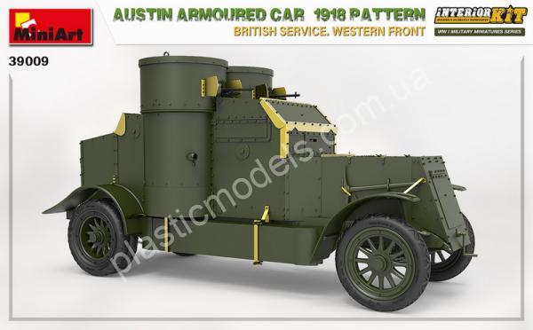 1/35 MiniArt 39009 Austin Armoured Car 1918 Pattern British Service. Western Front