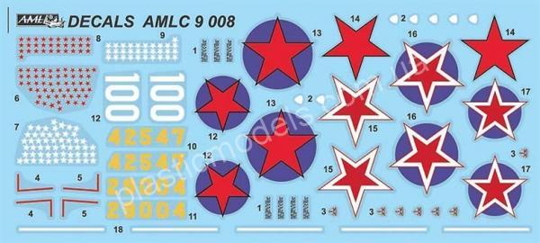 1/72 AML AMLC 9008 The Soviet Air Force's Ranking Aces in Kobras