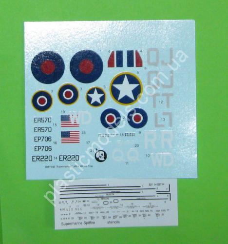 1/72 Admiral 7220 S.Spitfire Mk.VB Trop
