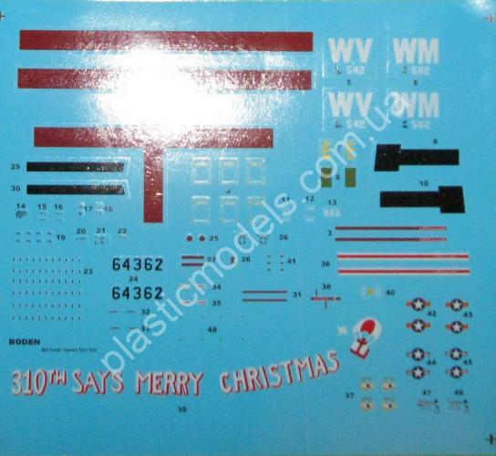 1/72 Roden 057 Fairchild C-123K / UC-123K