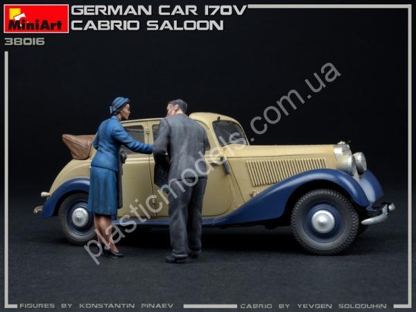 1/35 MiniArt 38016 German Car 170V Cabrio Saloon