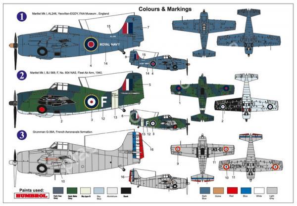 1/72 AZ model 7806 Martlet Mk.I/G-36