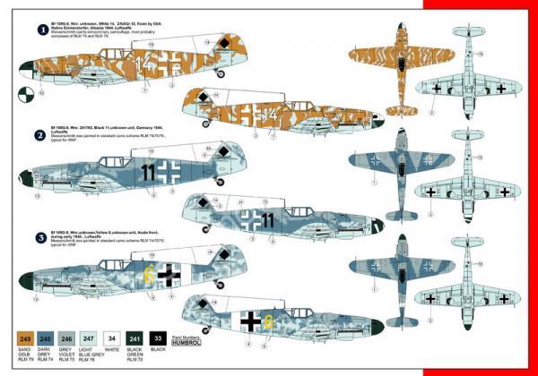 1/72 AZ model 7447 Messerschmitt Bf-109G-8 Recon