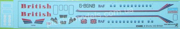 1/144 Восточный экспресс 14488-2 Short 330 British ( Limited Edition )