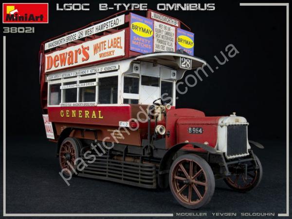 1/35 MiniArt 38021 LGOC B-type London Omnibus