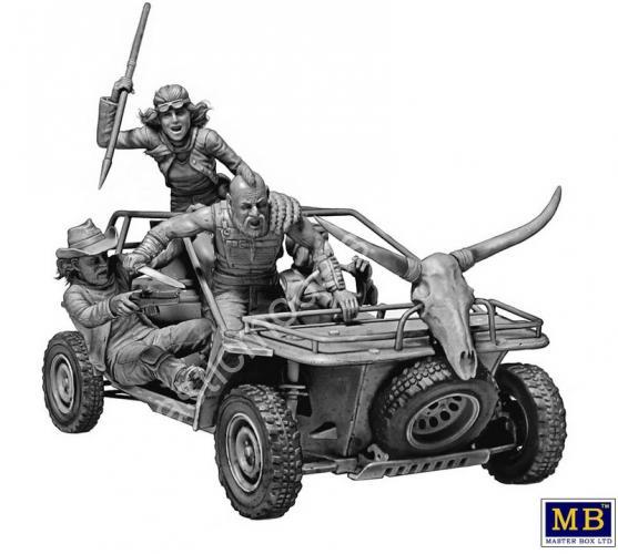1/35 Master Box 35251 Desert Battle Series - Buffalo Clan. To catch a Thief-2
