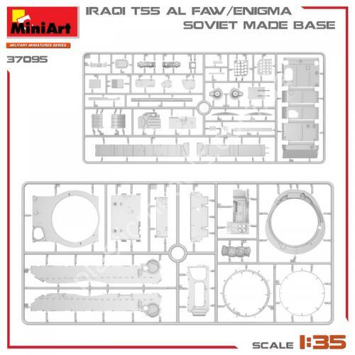 1/35 MiniArt 37095 Iraqi T-55 Al Faw/Enigma Soviet Made Base