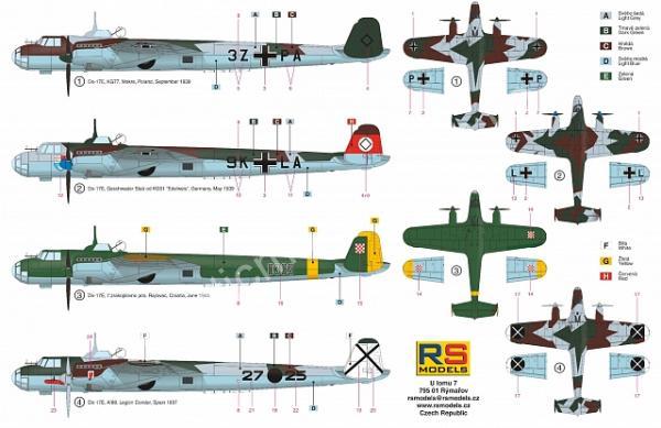 1/72 RS models 92235 Dornier Do-17 E