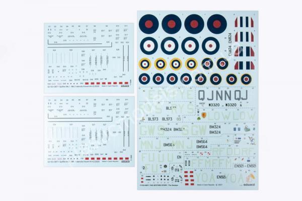 1/48 Eduard 11153 Spitfire Story: The Sweeps Dual Combo Limited edition
