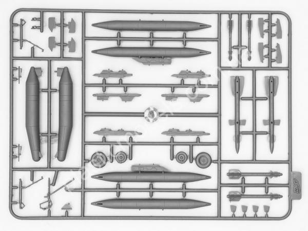 1/72 ICM 72144 MiG-29 of Ukrainian Air Force with JDAM-ER bombs