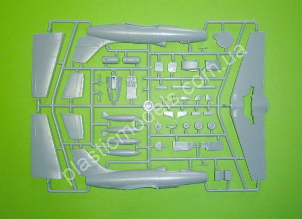 1/72 Kovozavody Prostejov 0529 Dassault MD.450 Ouragan/Planeta 'International'