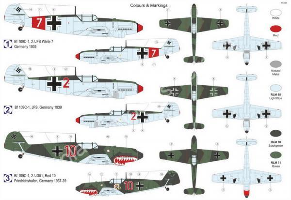 1/72 AZ model 7889 Messerschmitt Bf 109C 