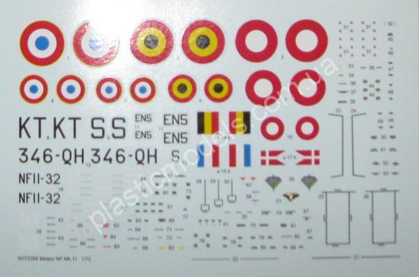 1/72 Special hobby 72358 A.W. Meteor NF Mk.11