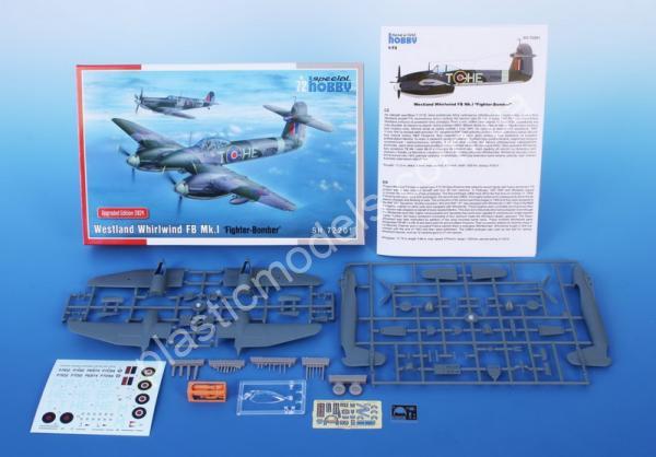 1/72 Special hobby 72201 Westland Whirlwind FB Mk.I 'Fighter-Bomber'
