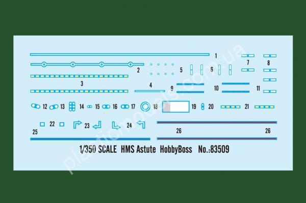 1/350 HobbyBoos 83509 подводная лодка HMS Astute