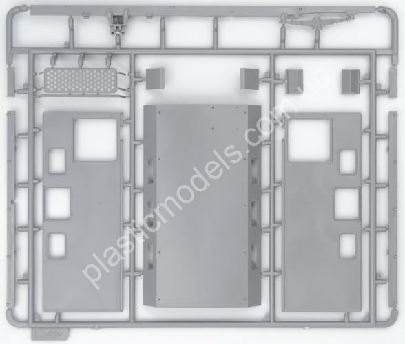 1/35 ICM 35901 Chernobyl#1. Radiation Monitoring Station (ZiL-131KShM truck & 5 figures & diorama base with background)