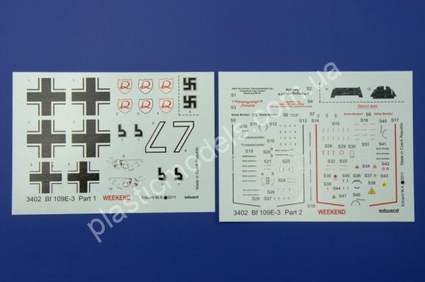 1/32 Eduard 3402 Bf 109E-3 weekend edition