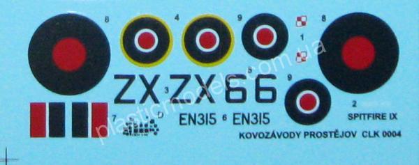 1/72 Kovozavody Prostejov 0004 Supermarine Spitfire Mk.IXC 