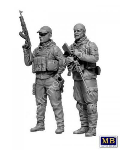 1/35 Master Box 35226 Territorial Defense Forces of Ukraine. Bucha clean-up from russian marauders and rapists April 2022