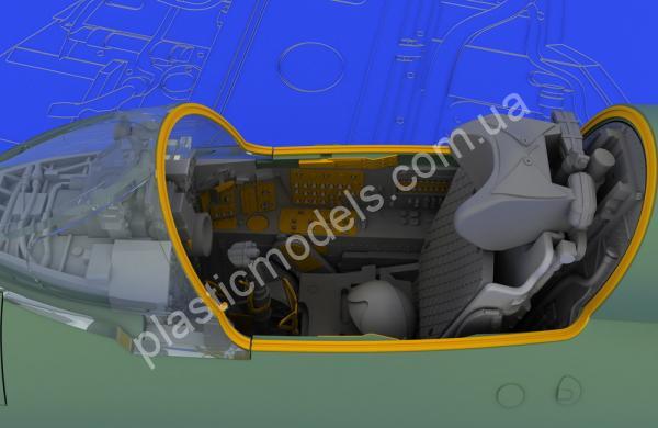 1/48 Eduard 648038 MiG-21SMT interior
