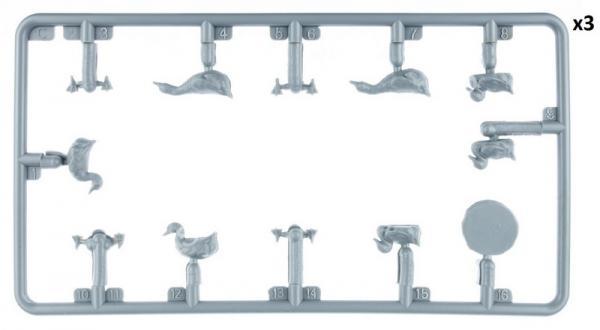 Ducks & Geese (33 Figures) 1/35 MiniArt 38114