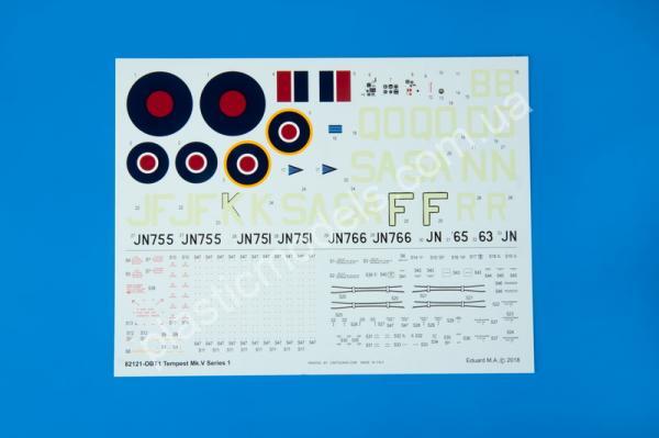 1/48 Eduard 82121 Tempest Mk. V series 1