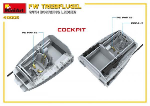 1/35 MiniArt 40005 FW Triebflügel with Boarding Ladder