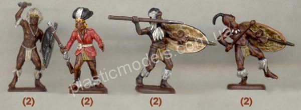 1/72 Italeri 6051 Zulu Wariors 1879