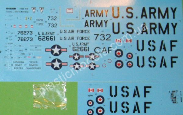 1/48 Roden 409 Cessna L-19/0-1 Bird Dog US ligh