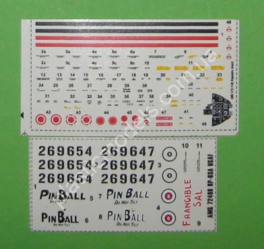 1/72 AMG 72408 Operation Pinball RP-63A-12