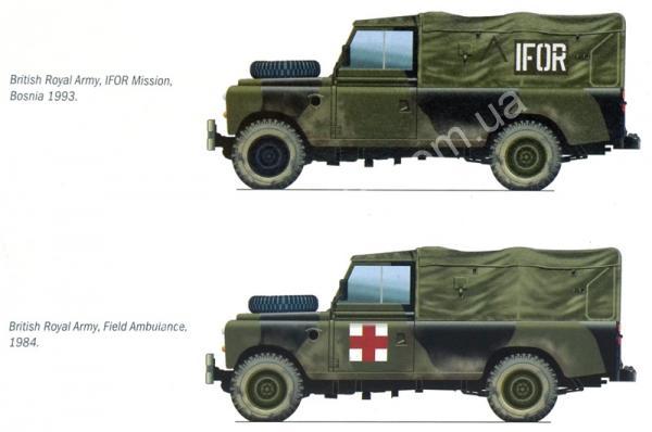 1/35 Italeri 6508 Land Rover 109’ LWB