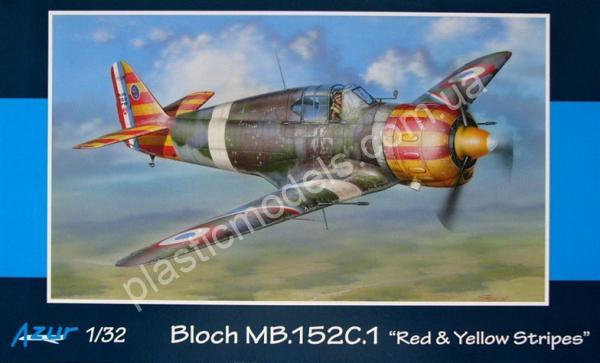 1/32 Azur 094 Bloch MB.152C.1 'Red & Yellow Stripes'