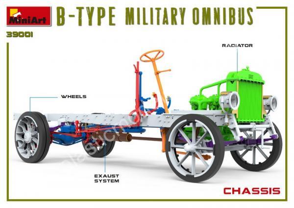 1/35 MiniArt 39001 B-Type Military Omnibus