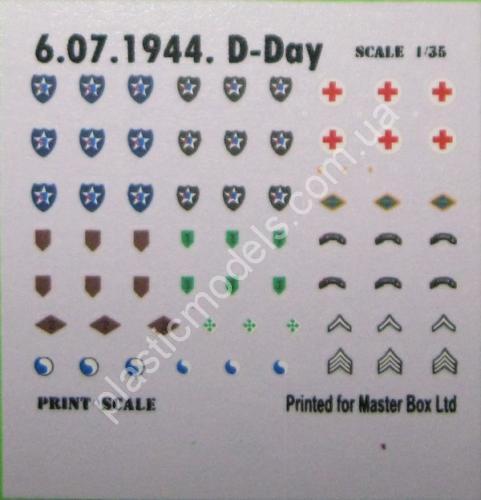 1/35 Master Box 3519 U.S. Machine-gunners