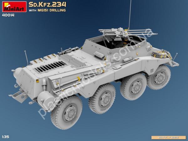 1/35 MiniArt 40014 Sd.Kfz. 234 with MG151 Drilling