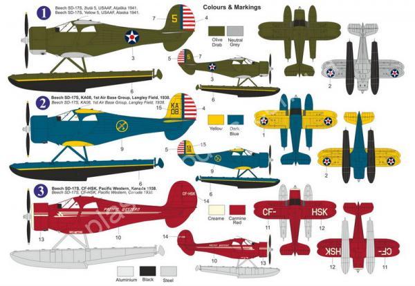 1/72 AZ model 7891 Beech SD-17S 